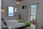 Double bed room with sea view balcony